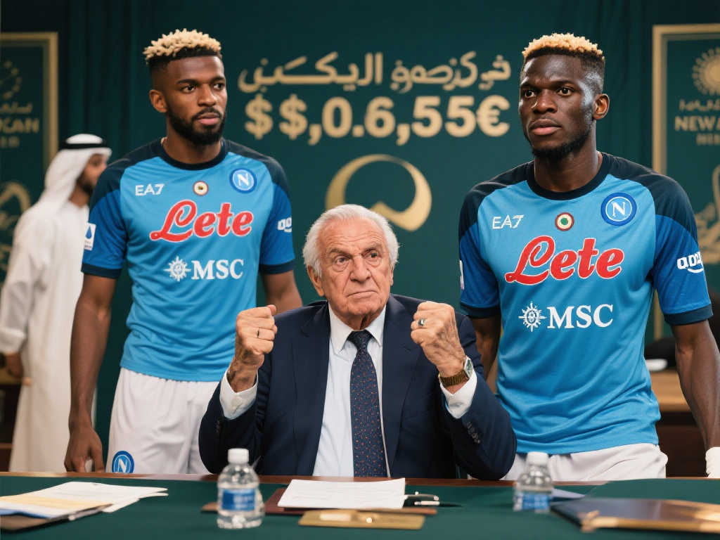 霸气回应！德佬放话：利雅得新月想签奥斯梅恩？5亿欧元拿来！